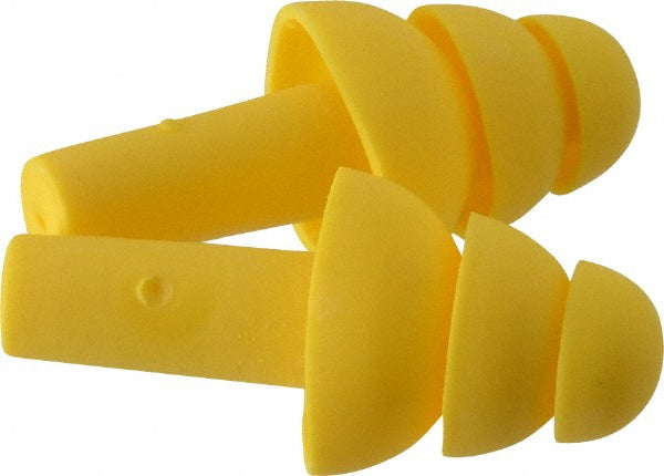 3M 06528004 5PKS Earplug 25dB, Plastic, Flanged, No Roll, Uncorded