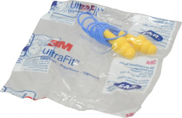 3M 06528012 5PKS Earplugs Plastic, Flanged, No Roll, Corded