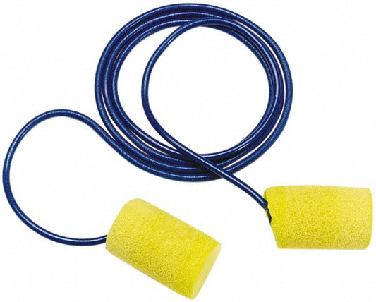 3M 7000127173 Earplugs Foam, Barrel, Roll Down, Corded