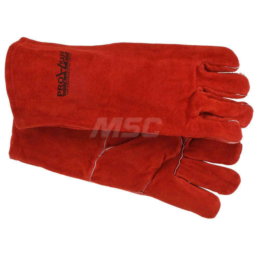 PRO-SAFE 73-7015A-PS Welding Gloves PRO-SAFE Leather, Pair, for General Welding