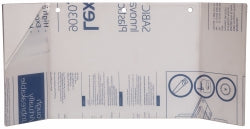 Flexbar 13054 16 Inch Long x 8 Inch Wide Lexan Replacement Shield