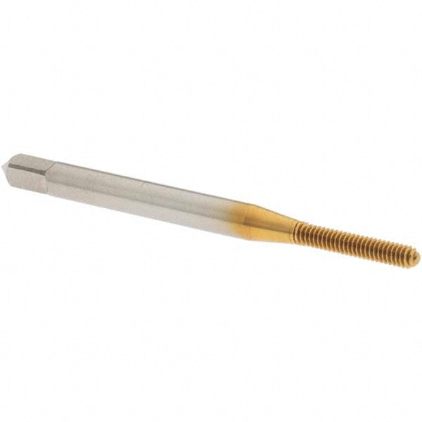 OSG 1400102305 Thread Forming Tap #2-56 UNC, 2B Class of Fit, Bottoming Chamfer, Cobalt, TiN Finish
