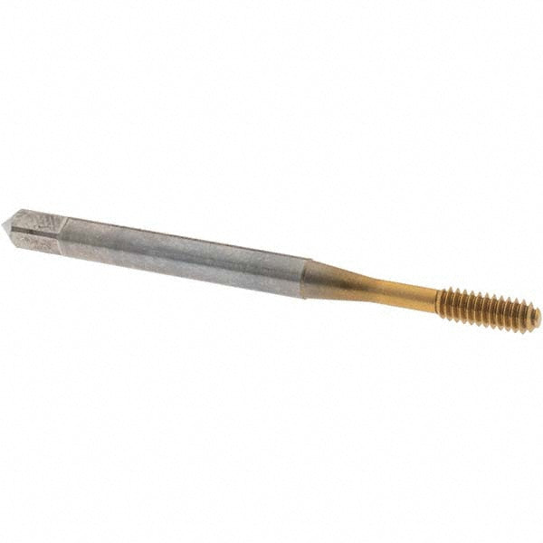 OSG 1400104905 Thread Forming Tap #4-40 UNC, 3B Class of Fit, Bottoming Chamfer, Cobalt, TiN Finish