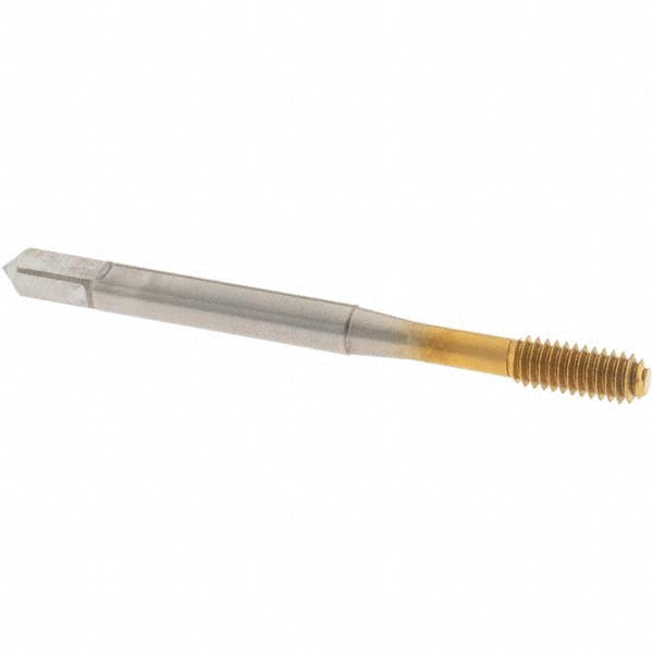 OSG 1400113905 Thread Forming Tap #8-32 UNC, 3B Class of Fit, Bottoming Chamfer, Cobalt, TiN Finish