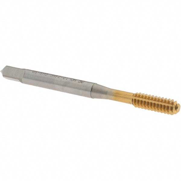 OSG 1400118005 Thread Forming Tap #10-24 UNC, Bottoming Chamfer, Cobalt, TiN Finish