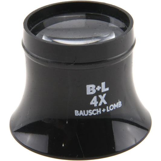 Bausch & Lomb 814173 4x Magnification, 1 Inch Lens Diameter, Glass Lens Loupe