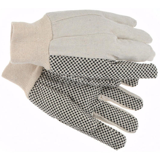 PRO-SAFE 91-908PDI Work Gloves PRO-SAFE Size Universal, PVC-Coated Cotton Canvas, General Purpose
