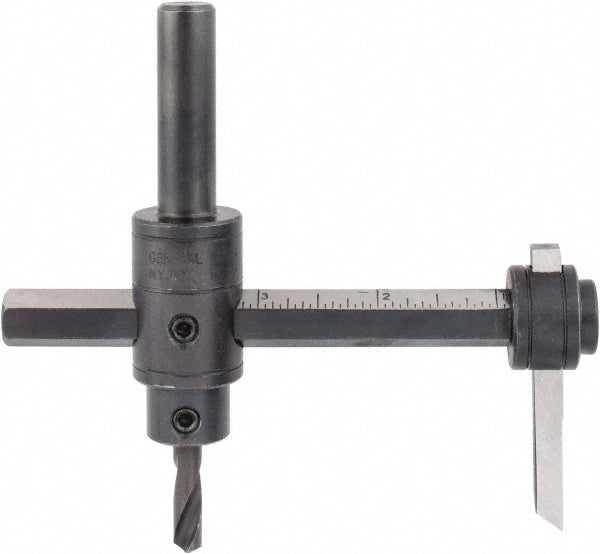 General 55 1-3/4 to 7-7/8" Cutting Diam, Circle Cutter Tool