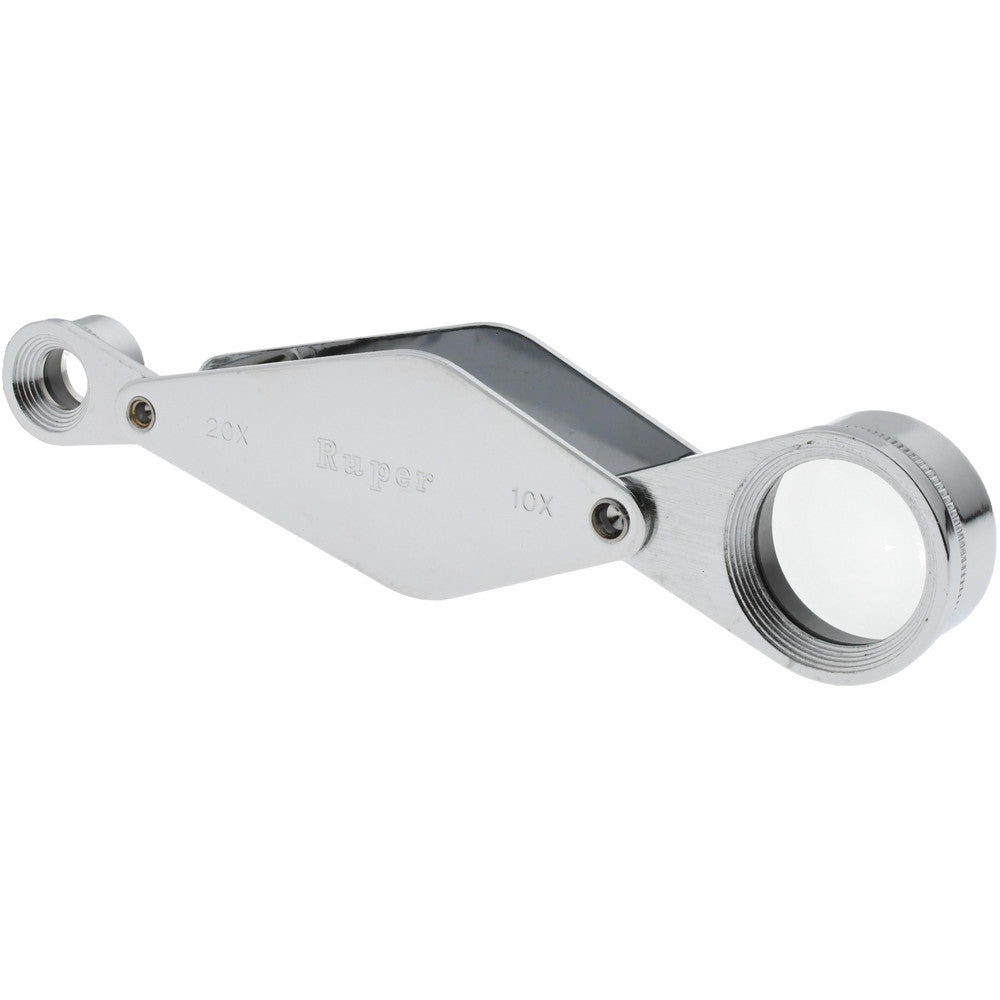 Value Collection RF20-3 10x to 20x Magnification, Metal Handheld Magnifier