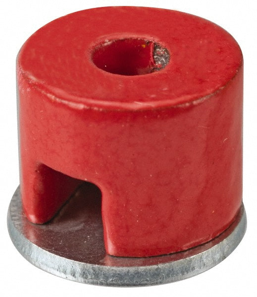 Eclipse E821 1/2" Diam, 11/64" Hole Diam, 0.7 kg Max Pull Force Alnico Button Magnet
