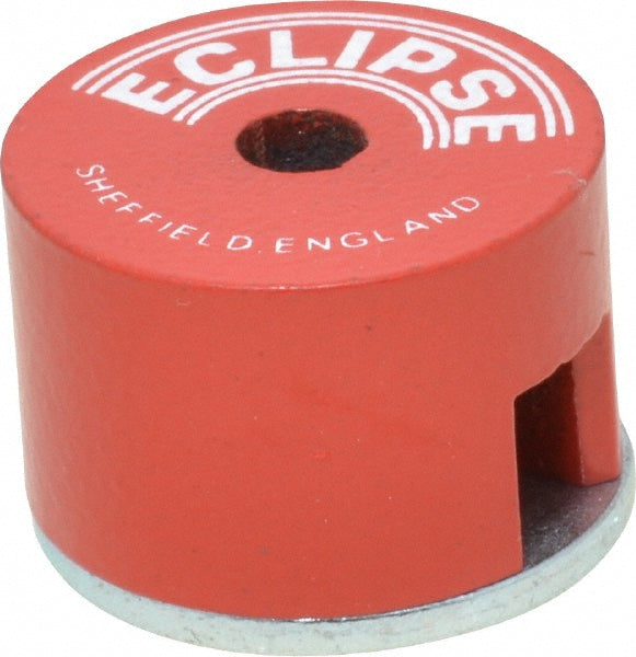 Eclipse E823 1" Dia, 3/16" Hole Dia, 3.4 kg Max Pull Force Alnico Button Magnet