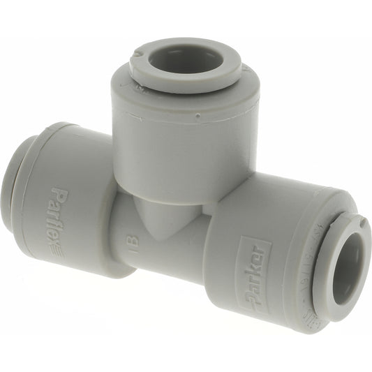 Parker A6TU6-MG Push-To-Connect Tube to Tube Tube Fitting Union Tee, 3/8" OD