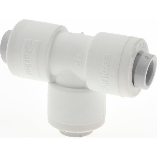 Parker PP4TU4 Push-To-Connect Tube to Tube Tube Fitting Union Tee, 1/4" OD