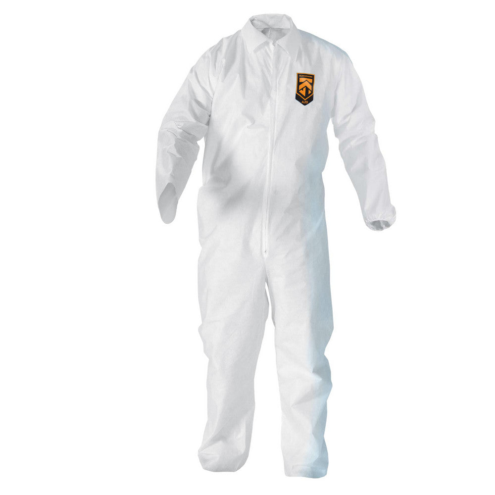 KleenGuard 49106 Disposable Coveralls Size 3X-Large, 1.15 oz, SMS, Zipper Closure