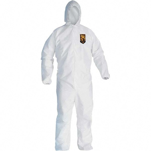KleenGuard 49112 Disposable Coveralls Size Medium, SMS, Zipper Closure