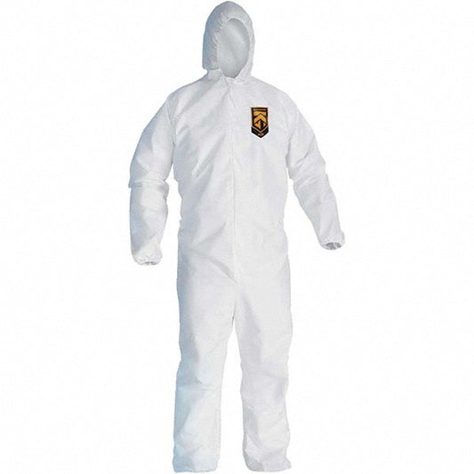 KleenGuard 49112 Disposable Coveralls Size Medium, SMS, Zipper Closure