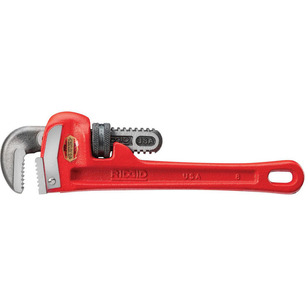 Ridgid 31005 Straight Pipe Wrench 1" Max, 8" OAL, Cast Iron
