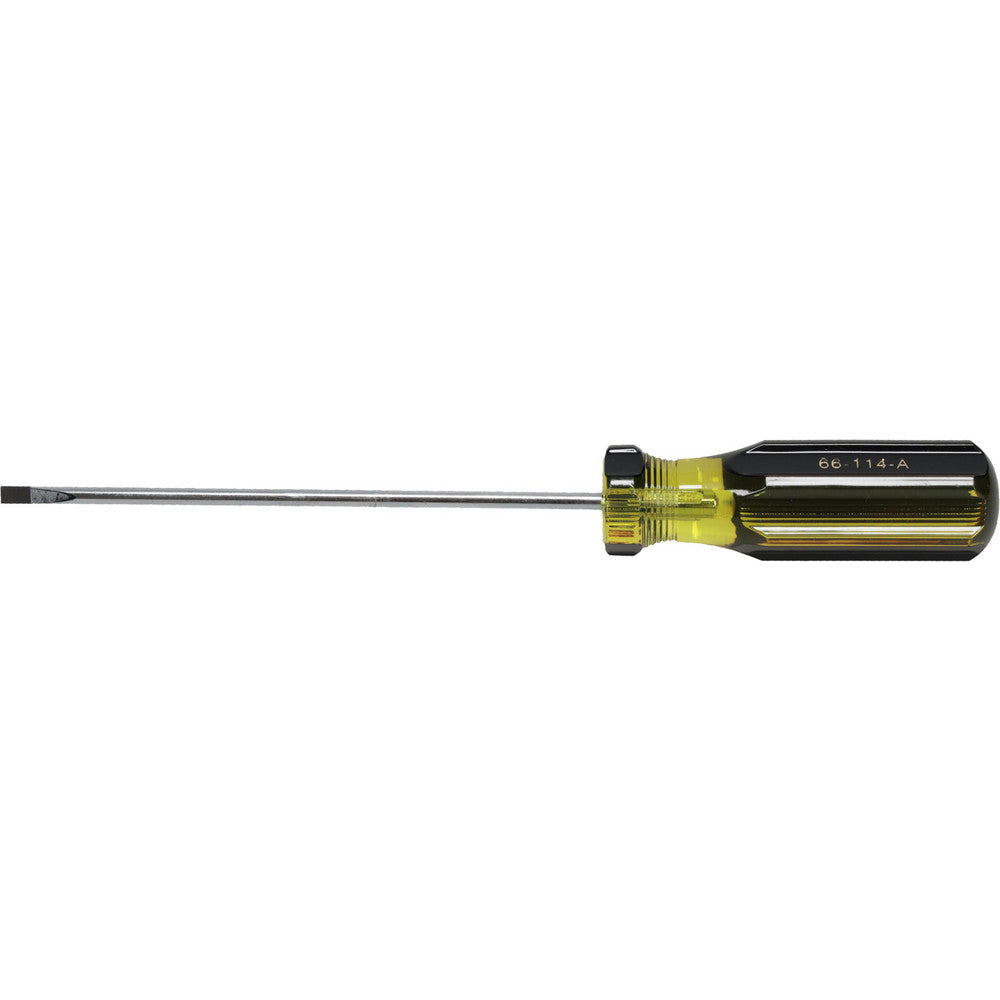 Stanley 66-114-A Slotted Screwdriver 1/8" Width, 6-1/2" OAL, 4" Blade Length