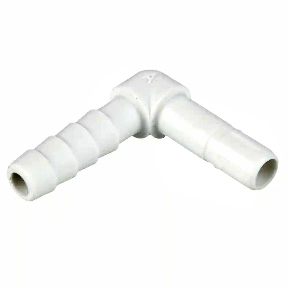 Parker PP4TEB4 Push-To-Connect Tube Fitting Tube Elbow Barb Connector, 1/4" OD