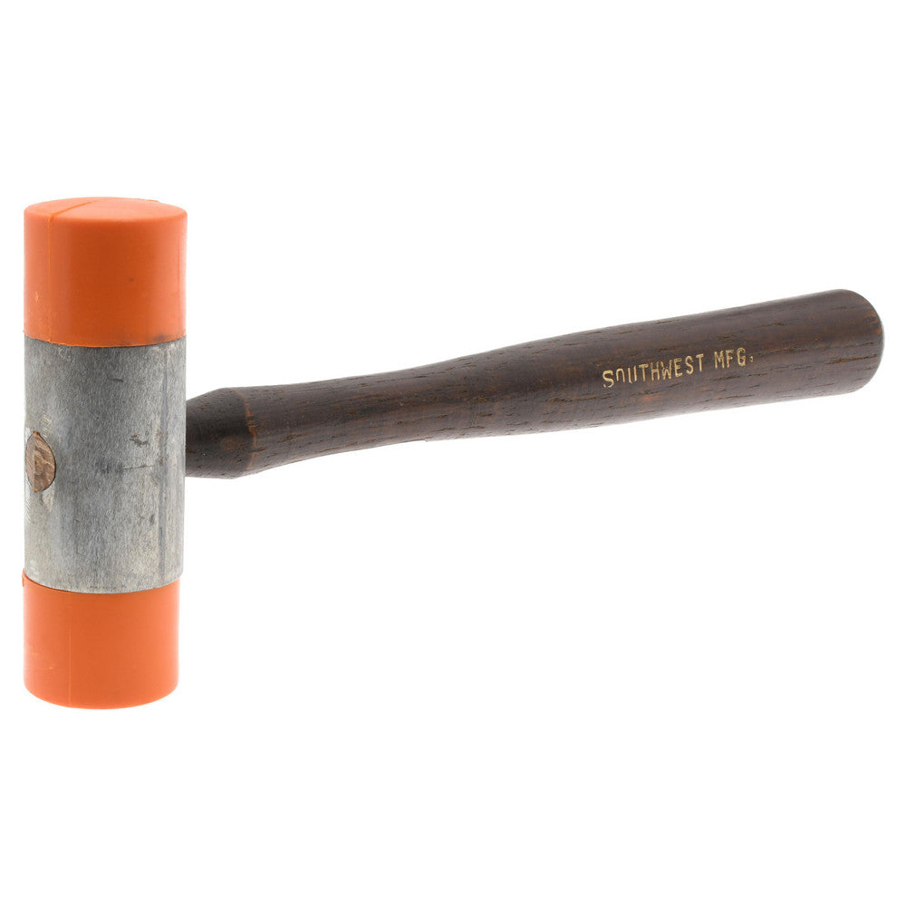 Southwest MFG. CO 122112 1 Lb, 1-1/2" Head Plastic Faced Mallet Hard Tipped