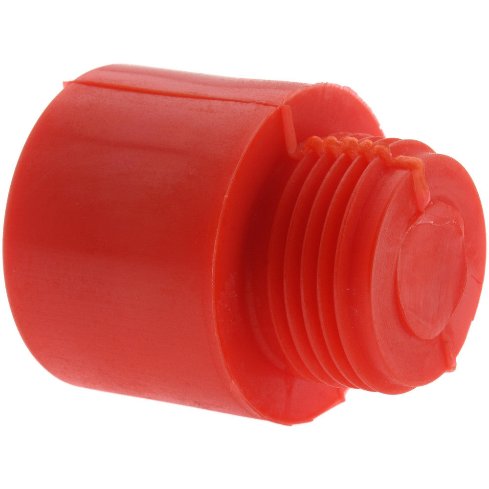 MALLET MFG BY SOUTHWEST INC. 030112 1-1/2" Face Diam, Grade Medium, Red Hammer Tip/Face