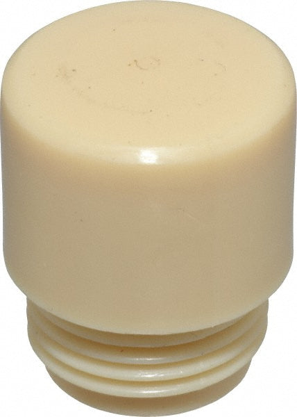 MALLET MFG BY SOUTHWEST INC. 050078 7/8" Face Diam, Grade Tough, White Hammer Tip/Face