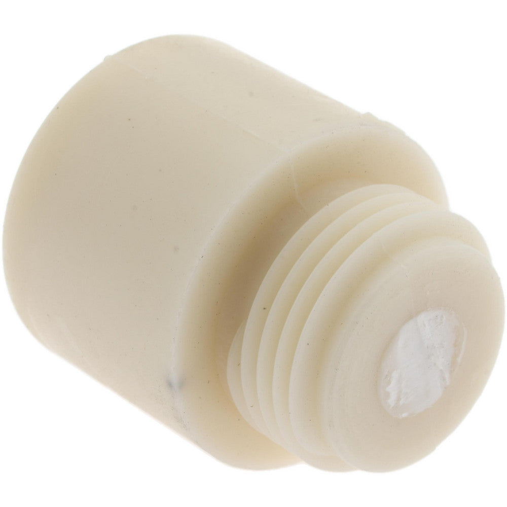 MALLET MFG BY SOUTHWEST INC. 050001 1" Face Diam, Grade Tough, White Hammer Tip/Face