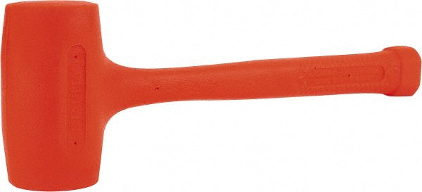 Stanley 57-533A Dead Blow Hammer 1.625 lb Head, 2-15/32" Face Dia, Urethane Head