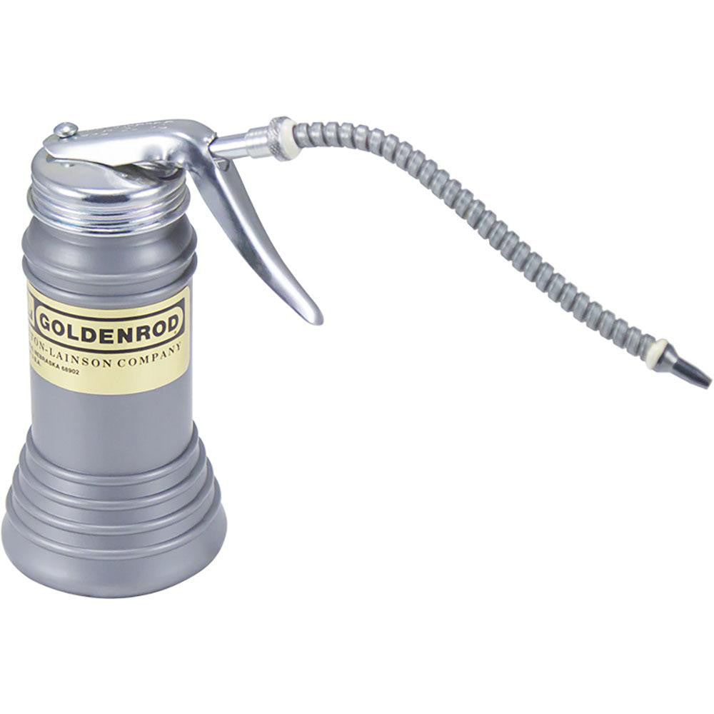 Goldenrod 606-S 6" Long Flexible Spout, Pistol-Grip Oiler