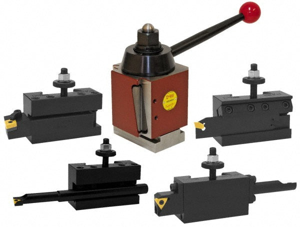 Dorian Tool 73310101060 Series CXA Tool Post Holder & Set for 14 to 17" Lathe Swing