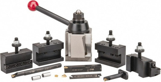 Dorian Tool 73310101058 Series BXA Tool Post Holder & Set for 13 to 15" Lathe Swing