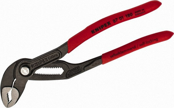 Knipex 87 01 180 Tongue & Groove Plier 1" Cutting Capacity, Standard Jaw
