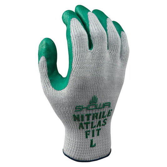 SHOWA 350XL-10 General Purpose Work Gloves X-Large, Nitrile Coated, Cotton & Polyester