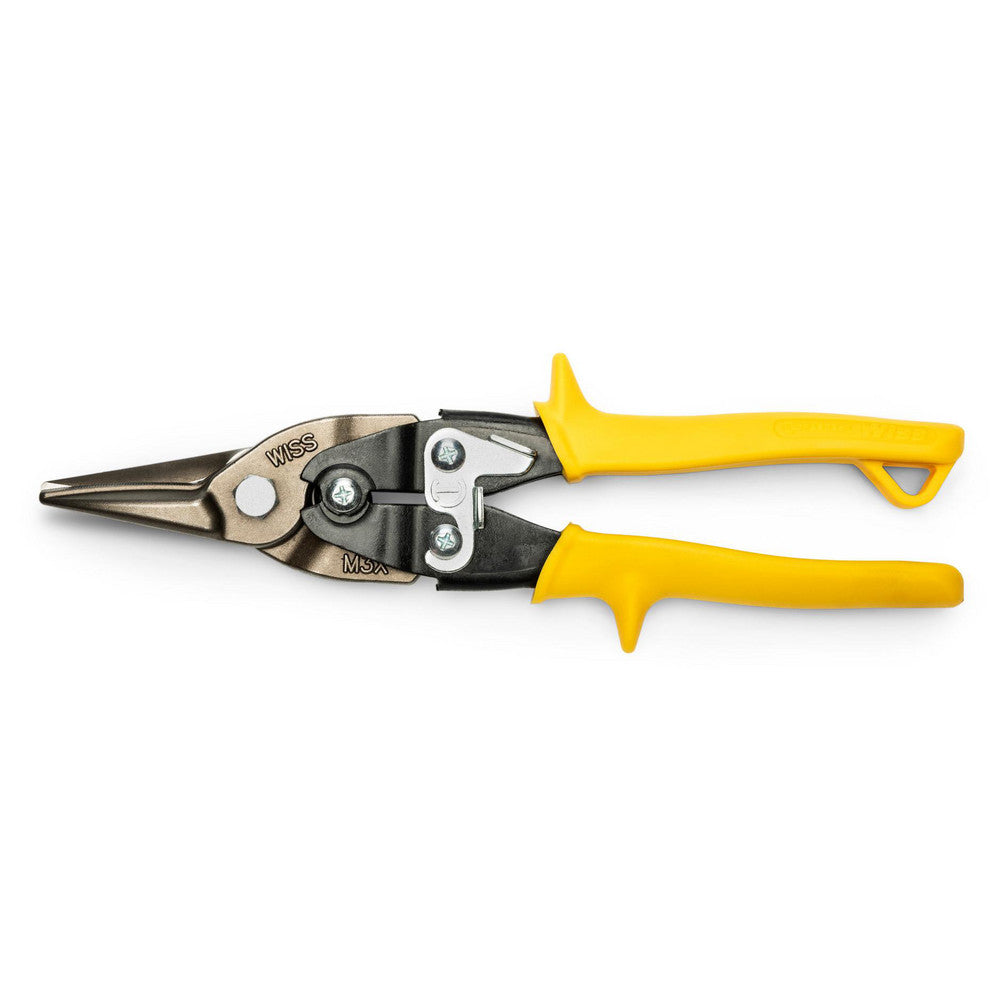 Wiss M3R Aviation Snips 9-3/4" OAL, 1-3/8" LOC, Jaw Molybdenum Steel Blades