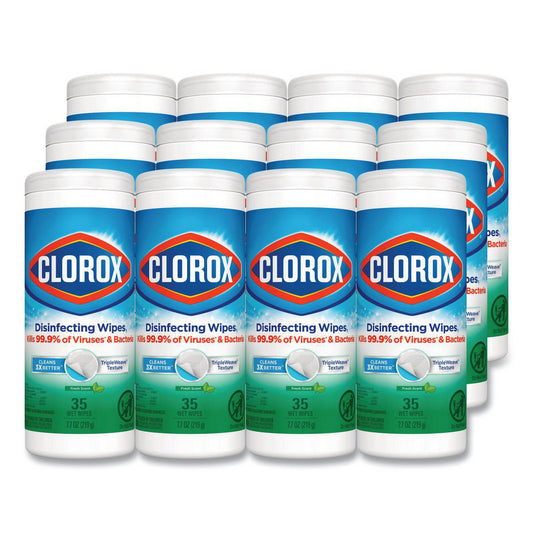 Clorox CLO01593CT Clorox   Disinfecting Wipes