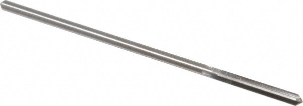Alvord Polk 00061 Chucking Reamer 9/64" Dia, 4" OAL, 1" Flute Length, Straight Flute, Straight-Cylindrical Shank, HSS