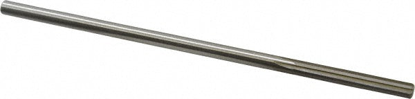 Alvord Polk 00100 Chucking Reamer #2, 6" OAL, 1-1/2" Flute Length, Straight Flute, Straight-Cylindrical Shank, HSS