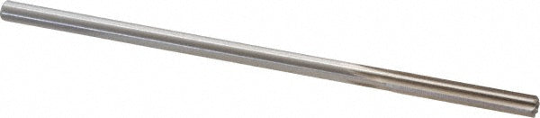 Alvord Polk 00089 Chucking Reamer #9, 5" OAL, 1-1/4" Flute Length, Straight Flute, Straight-Cylindrical Shank, HSS