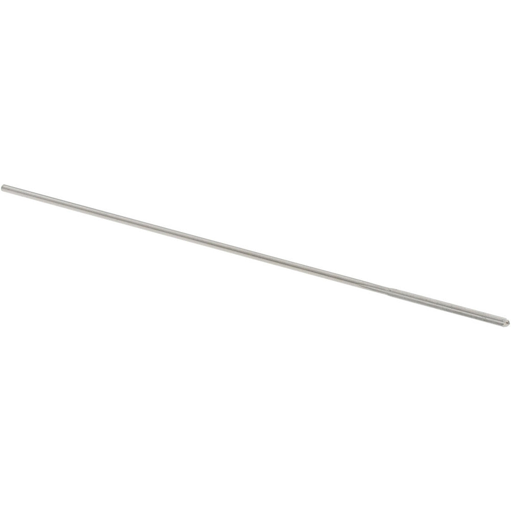 Alvord Polk 00007 Chucking Reamer #65, 2-1/2" OAL, 1/2" Flute Length, Straight Flute, Straight-Cylindrical Shank, HSS