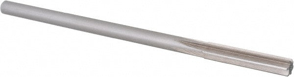 Alvord Polk 00127 Chucking Reamer Letter N, 6" OAL, 1-1/2" Flute Length, Straight Flute, Straight-Cylindrical Shank, HSS