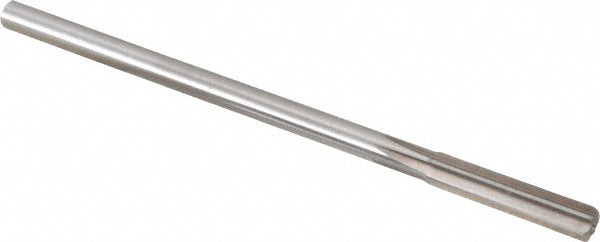 Alvord Polk 00134 Chucking Reamer Letter O, 6" OAL, 1-1/2" Flute Length, Straight Flute, Straight-Cylindrical Shank, HSS