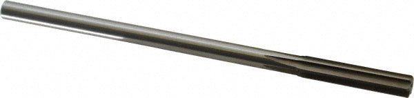 Alvord Polk 00130 Chucking Reamer 0.3120" Dia, 6" OAL, 1-1/2" Flute Length, Straight Flute, Straight-Cylindrical Shank, HSS