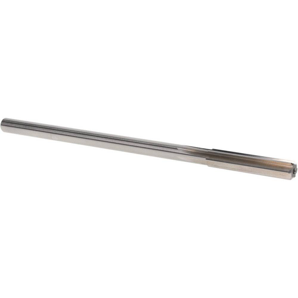 Alvord Polk 00132 Chucking Reamer 0.3135" Dia, 6" OAL, 1-1/2" Flute Length, Straight Flute, Straight-Cylindrical Shank, HSS