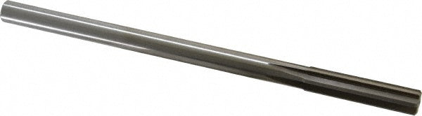 Alvord Polk 00171 Chucking Reamer 12 mm Dia, 8" OAL, 2" Flute Length, Straight Flute, Straight-Cylindrical Shank, HSS
