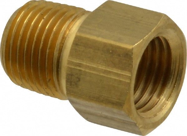 Eaton 202X3 Brass Flared Tube Inverted Male 3/16" OD, 45 deg Flared Angle