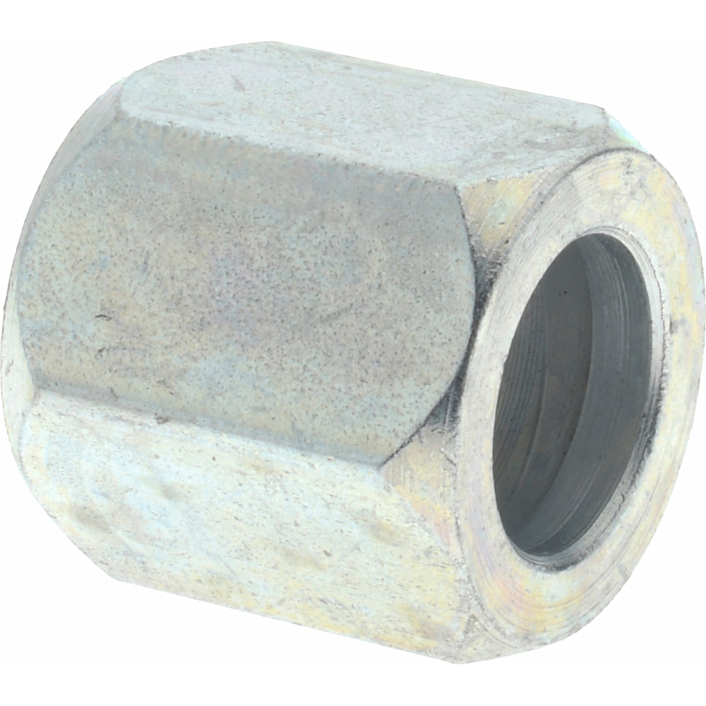 Eaton 1290-6S Steel Flared Tube Nut 3/8" OD, 9/16-18 Thread, 37 deg Flared Angle
