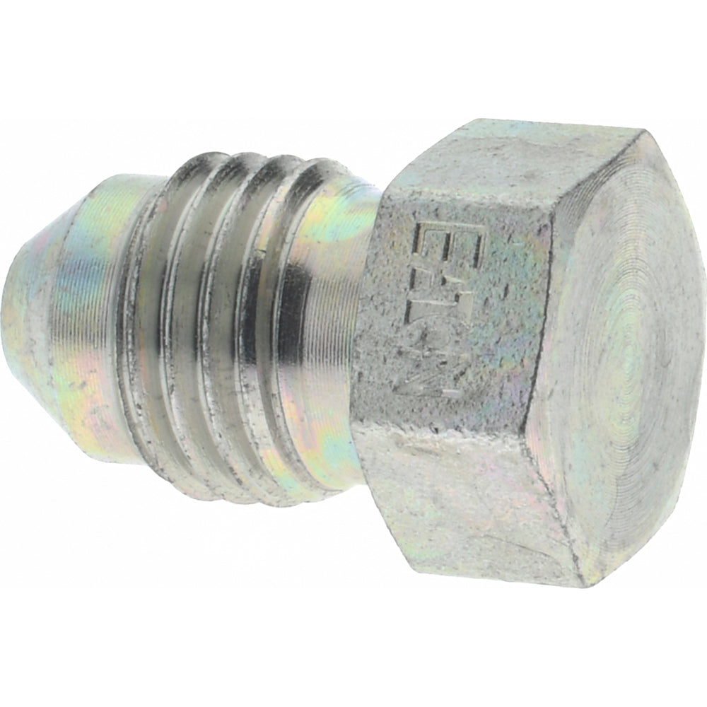 Eaton 900599-4S Steel Flared Tube Plug 1/4" OD, 7/16-20 Thread, 37 deg Flared Angle