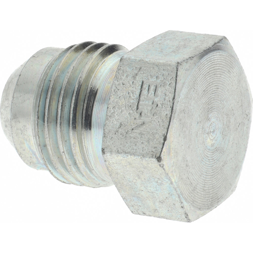 Eaton 900599-6S Steel Flared Tube Plug 3/8" OD, 9/16-18 Thread, 37 deg Flared Angle