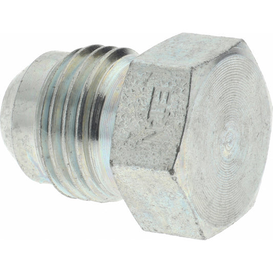 Eaton 900599-6S Steel Flared Tube Plug 3/8" OD, 9/16-18 Thread, 37 deg Flared Angle