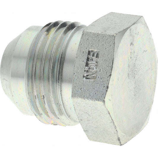 Eaton 900599-8S Steel Flared Tube Plug 1/2" OD, 3/4-16 Thread, 37 deg Flared Angle